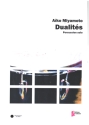 Dualits  pour percussion solo (bongos, toms, grosse caisse  pedale) partition