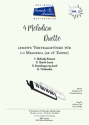 4 Melodica Duette Vol.2 fr 1 - 2 Melodica (ab 26 Tasten) Partitur und Stimmen