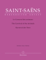 Le Carnaval des animaux pour flute (petite flute), clarinette, piano 1&2, harmonica, xylophone et cordes  Partition