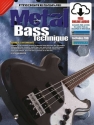 Progressive Metal Bass Technique Bass Guitar Book & Audio-Online