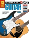 10 Easy Lessons - Learn To Play Guitar Guitar Book & Media-Online