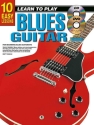 10 Easy Lessons - Learn To Play Blues Guitar Guitar Book & Media-Online