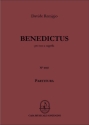 Benedictus SATB a Cappella Score