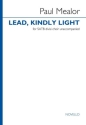 Lead, Kindly Light SATB divisi Unaccompanied Choral Score