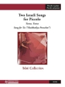 Two Israeli Songs for Piccolo Piccolo and Piano Buch