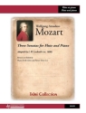 Three Sonatas for Flute and Piano Flte und Klavier Buch