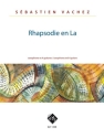 Rhapsodie en La 4 Guitars and Saxophone Partitur + Stimmen