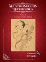 Agustin Barrios Recordings, Vol. 1 Gitarre Buch