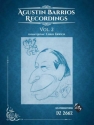 Agustin Barrios Recordings Vol. 2 Gitarre Buch