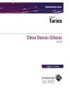 Cinco Danzas Gitanas, Op. 55 Gitarrentrio Stimmensatz