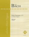 Suite franaise no 2, BWV 813 Gitarre Buch