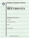 Romance for Violin/Orchestra (f/o sc) Scores