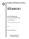 Five Pieces for Cello/Orch III (solo) String Orchestra