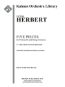 Five Pieces for Vc/Orch V (cello part) String Orchestra