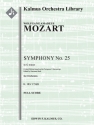 Symphony No. 25 in G minor (f/o score) Scores