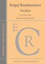 Vocalise for violin and piano