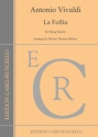 La Follia fr Streichquartett Stimmen