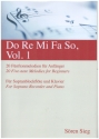 Do Re Mi Fa So, Vol.1 fr Sopranblockflte und Klavier