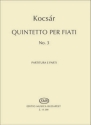 Wind Quintet No. 3 Blserquintett Partitur + Stimmen