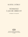 Hommage a Jacob Obrecht Streichquartett Buch