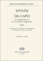 Da capo (2014) Cimbalom, Marimba, Mixed Chamber Ensemble Buch