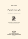 Puer Natus SATB Chorpartitur