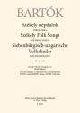 Szkely Folk Songs TTBB Chorpartitur