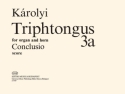 Triphtongus 3 A Conclusio Horn and Organ Buch