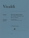 Die Vier Jahreszeiten Violine, Viola, Basso, Continuo Streicherstimmen