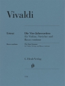 Die Vier Jahreszeiten Violine, Viola, Basso, Continuo Continuo, ausgesetzt