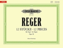 12 Stcke (12 Pieces) op. 59 fr Orgel (Text in dt/en)