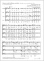 Hrst Du nicht die Bume rauschen Coro SATB Partitur