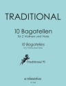 10 Bagatellen  fr 2 Violinen und Viola  Partitur und Stimmen