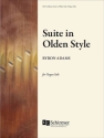 Suite in Olden Style Organ Book