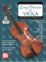 Easy Classics for Viola Viola and Piano Book & Audio-Online