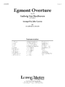 Egmont Overture (c/b sc) Symphonic wind band