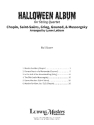 Halloween Album for String Quartet String quartet/trio