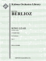 King Lear Overture Op 4 (f/o score) Scores