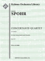 Concertante Quartet in A min (score) Scores