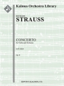 Concerto for Violin in D min (score) Scores