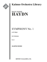 Symphony No. 1 in D, H.I:1 (h/chord pt) Full Orchestra