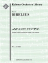 Andante Festivo (Op. 117a) (s/o sc) String Orchestra