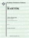 For Children, Sz. 42: Ten Pieces (s/o) String Orchestra