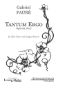 Tantum Ergo SATB Mixed voices