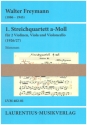 1. Streichquartett a-Moll (1926/27) fr 2 Violinen, Viola und Violoncello Stimmen