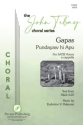 Gapas SATB a Cappella Choral Score