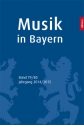 Musik in Bayern. Band 79/80