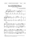 We Are the Music Makers SATB Choral Score