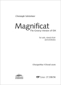 Magnificat Solo A, Coro SATB, Fl/S-Sax/A-Sax, 2 Tr/Flgelhorn, 2 Vl, Va, Vc, Pfte, E-Bass (Cb), Perc (2 Spieler Chorpartitur