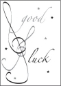 Good Luck Greeting Card